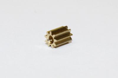 Ritzel, Ersatzzahnrad für Lego Duplo Intelli Lok, Modul 0,4, aus Messing, 9 Zähne