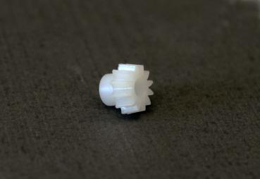 Kegelzahnrad, Zahnrad für Achse in Lego Duplo Lok, Modul 0,7, aus POM-C, 12 Zähne