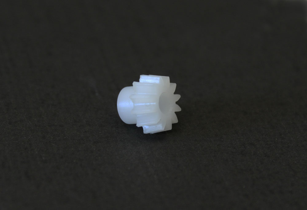 Ersatz Zahnrad Messing für Lego Duplo Intelli Lok M0,4 9 Zähne D4,8 L5 B1,95 